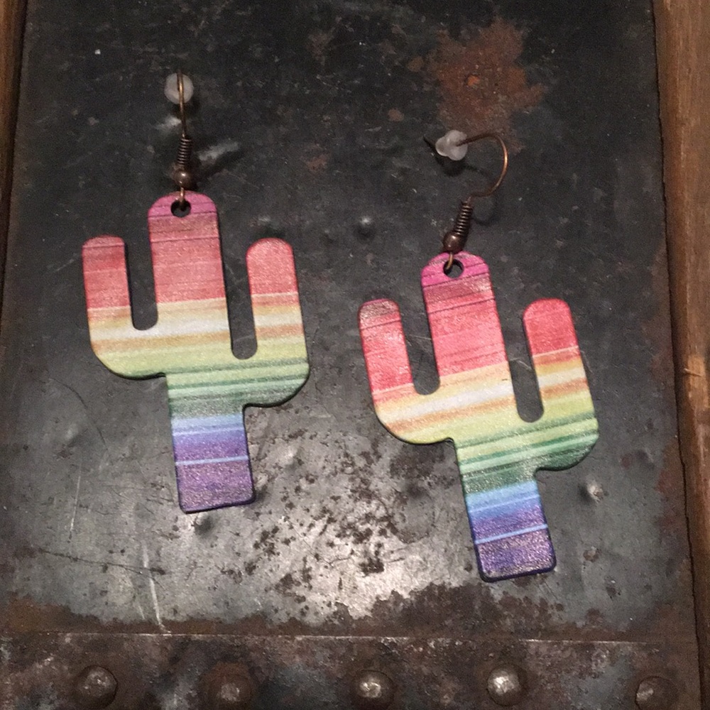 Cactus Earrings